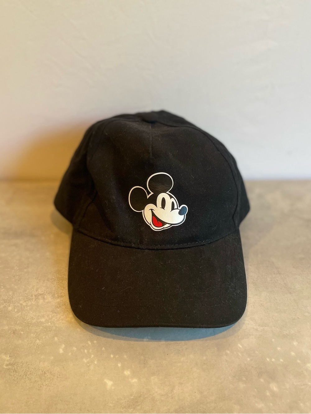 Disney Black Mickey Mouse Baseball Cap - one size